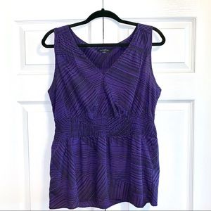 Banana Republic Sleeveless Peplum Top